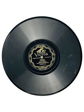 Jesse Crawford Always / Dinah 10in Shellac 78 RPM Record Victor 20000 Pipe Organ